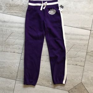 Purple Ralph Lauren sweats